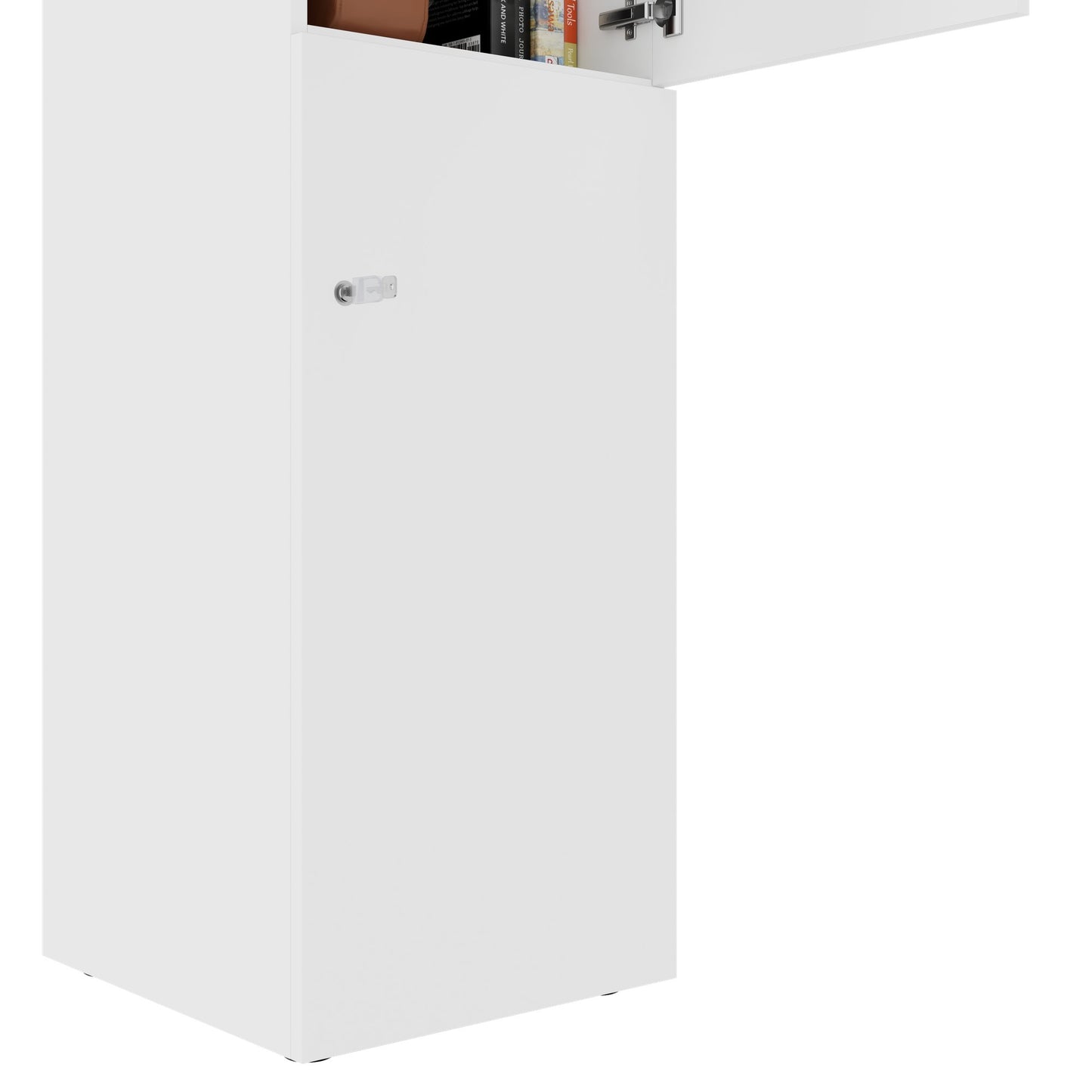 CHOICE Locker | 450 x 1820 mm, 2 large or 4 small lockers, white