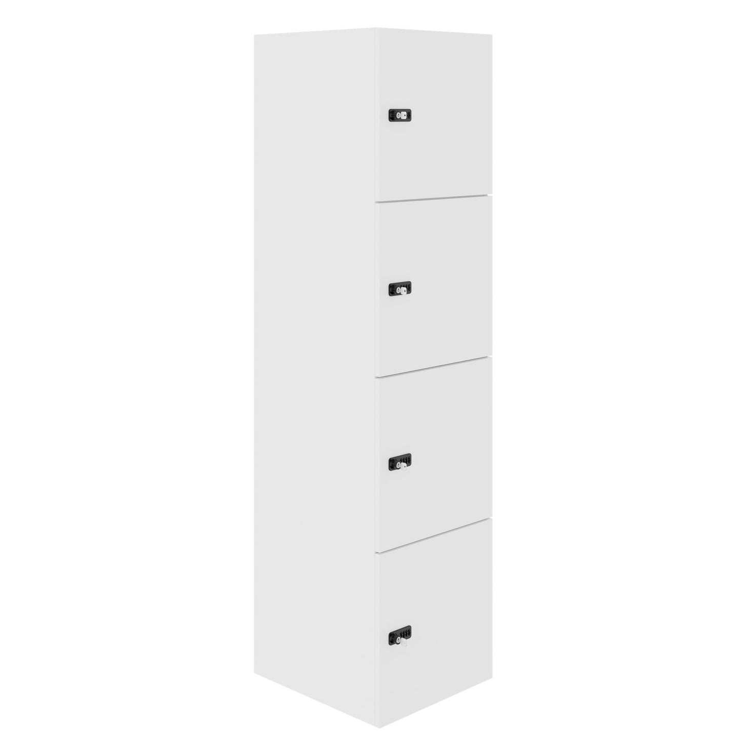 CHOICE Locker | 450 x 1820 mm, 2 large or 4 small lockers, white