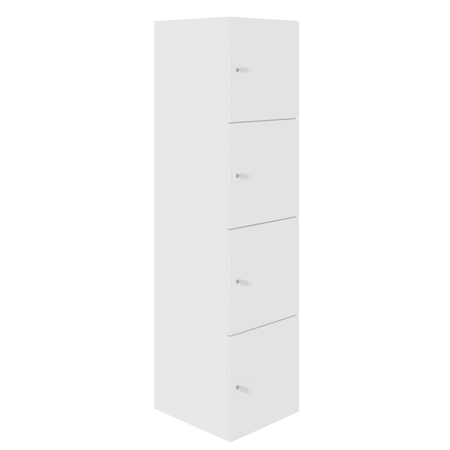 CHOICE Locker | 450 x 1820 mm, 2 large or 4 small lockers, white