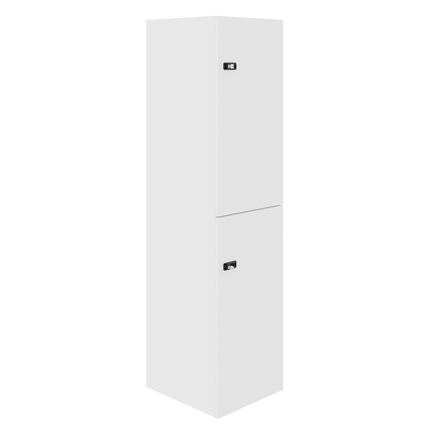 CHOICE Locker | 450 x 1820 mm, 2 large or 4 small lockers, white