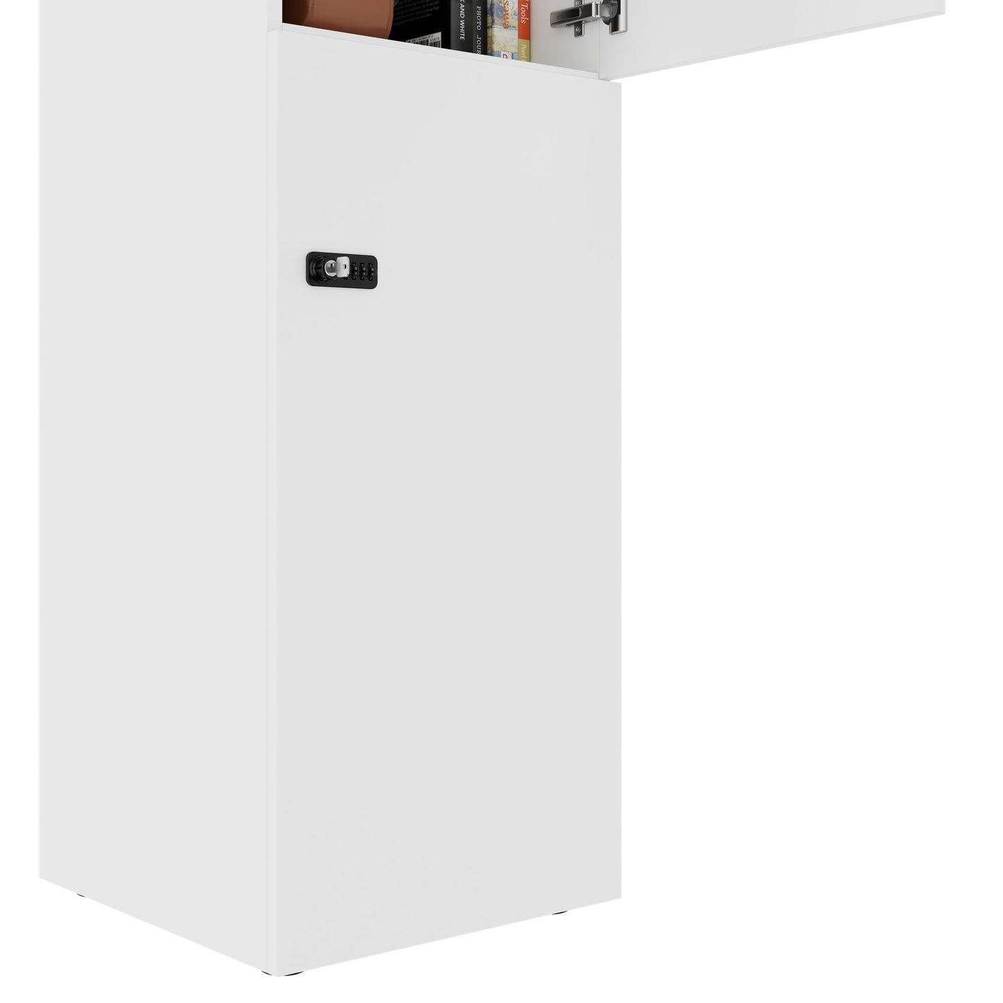 CHOICE Locker | 450 x 1820 mm, 2 large or 4 small lockers, white