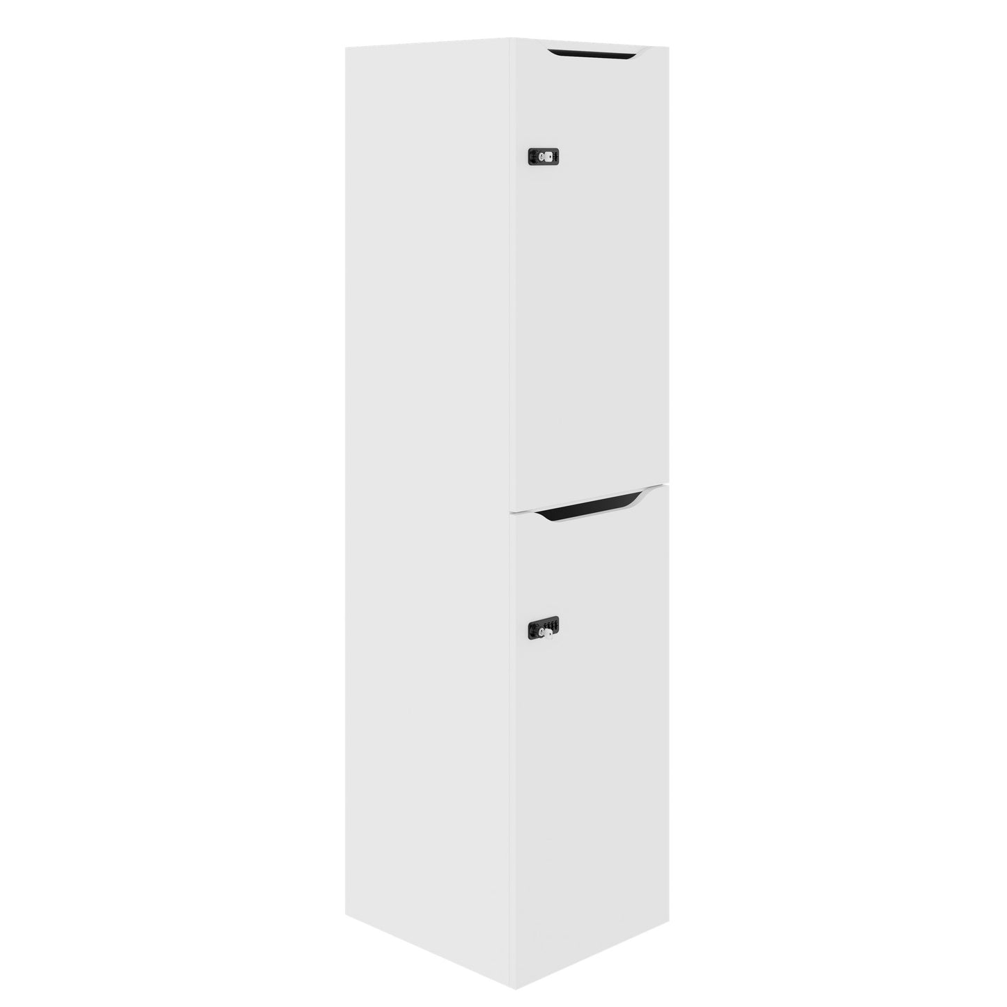CHOICE Locker | 450 x 1820 mm, 2 large or 4 small lockers, white