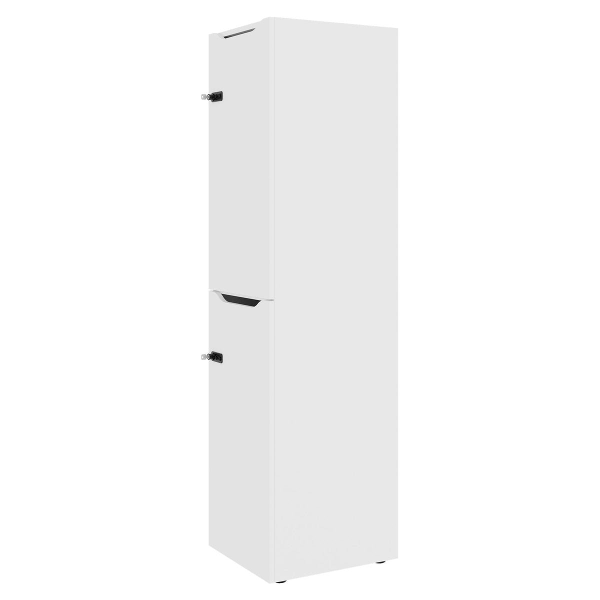 Armadietto CHOICE | 450 x 1820 mm, 2 armadietti grandi o 4 piccoli, bianco - 3 Lightbox Main Image