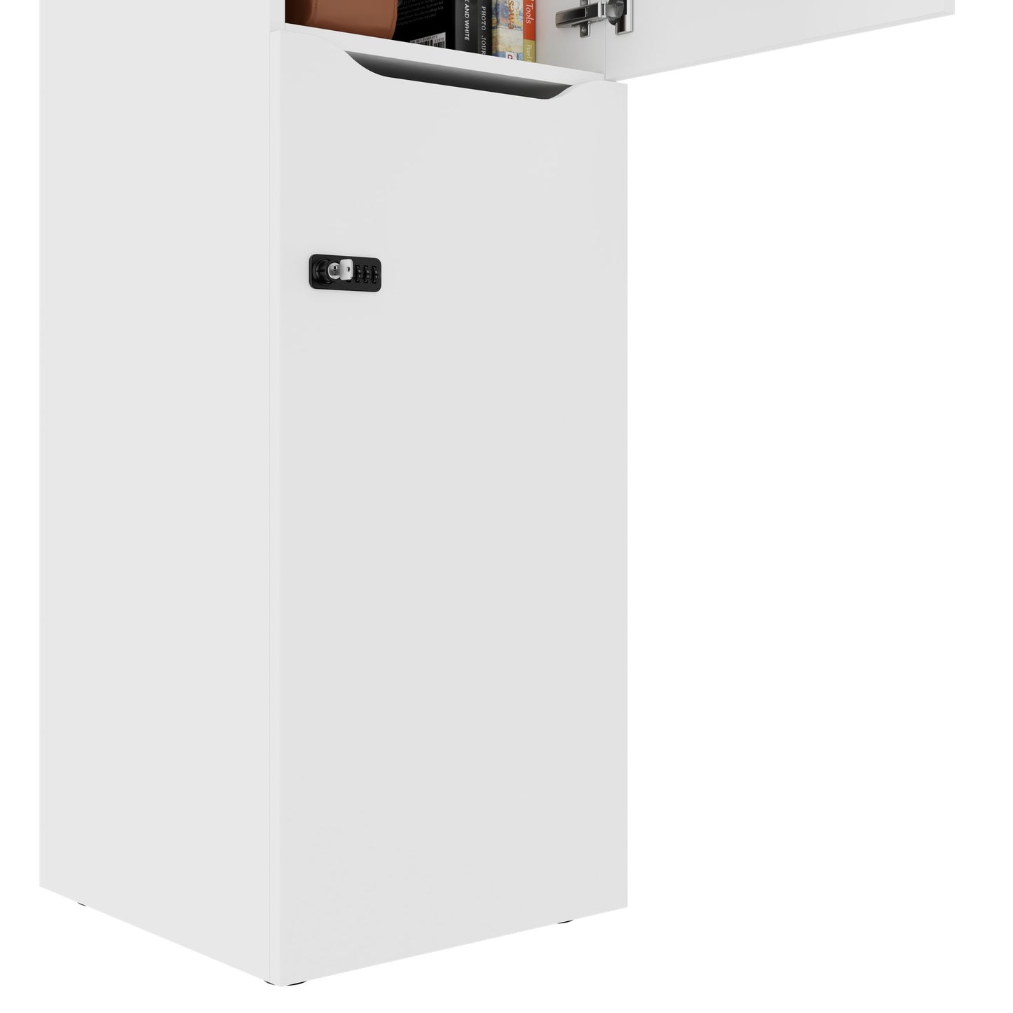 CHOICE Locker | 450 x 1820 mm, 2 large or 4 small lockers, white
