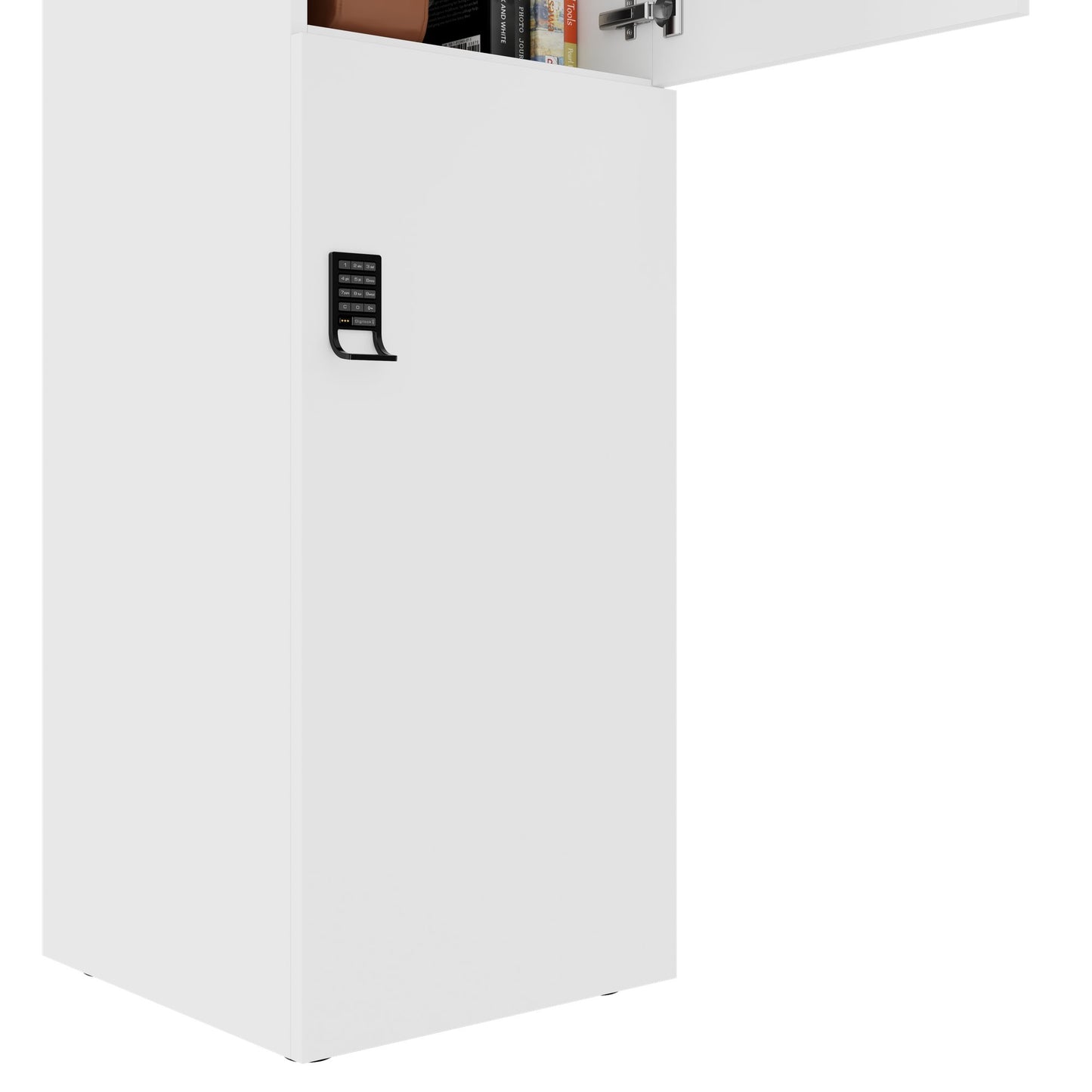 CHOICE Locker | 450 x 1820 mm, 2 large or 4 small lockers, white