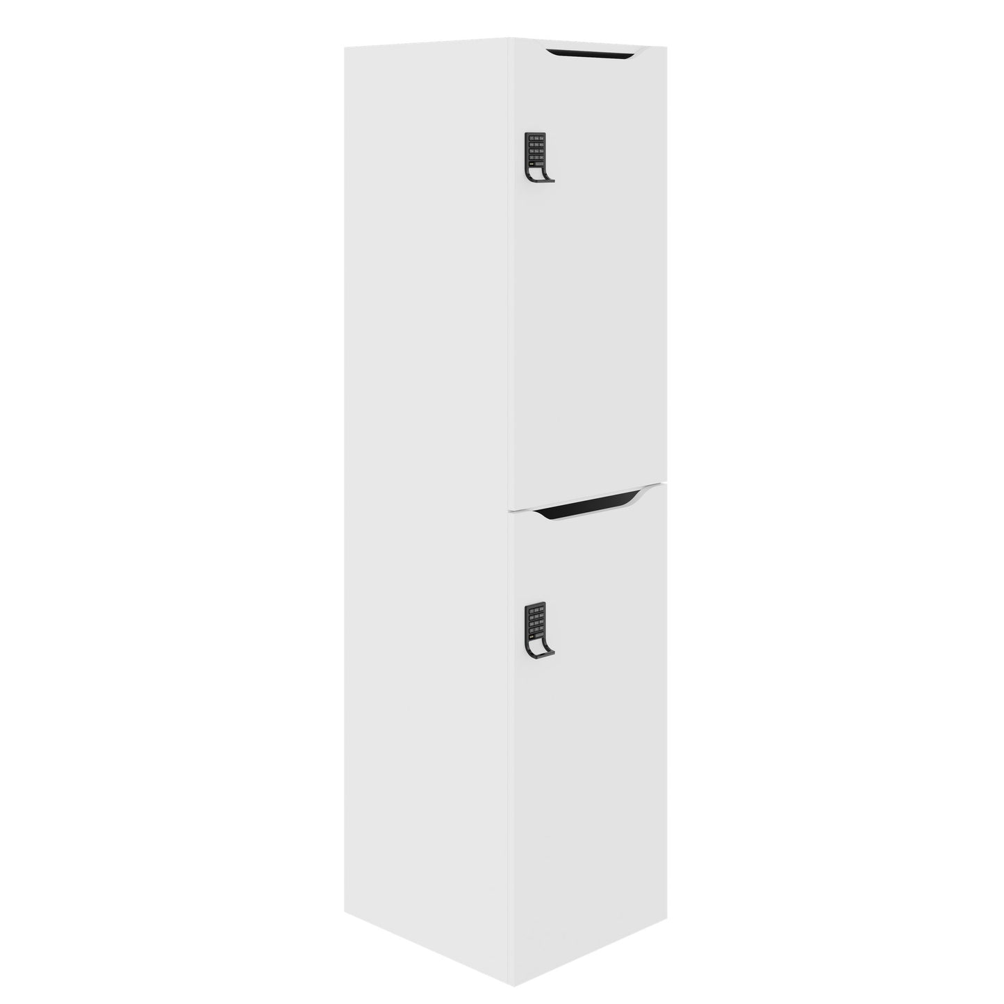 CHOICE Locker | 450 x 1820 mm, 2 large or 4 small lockers, white