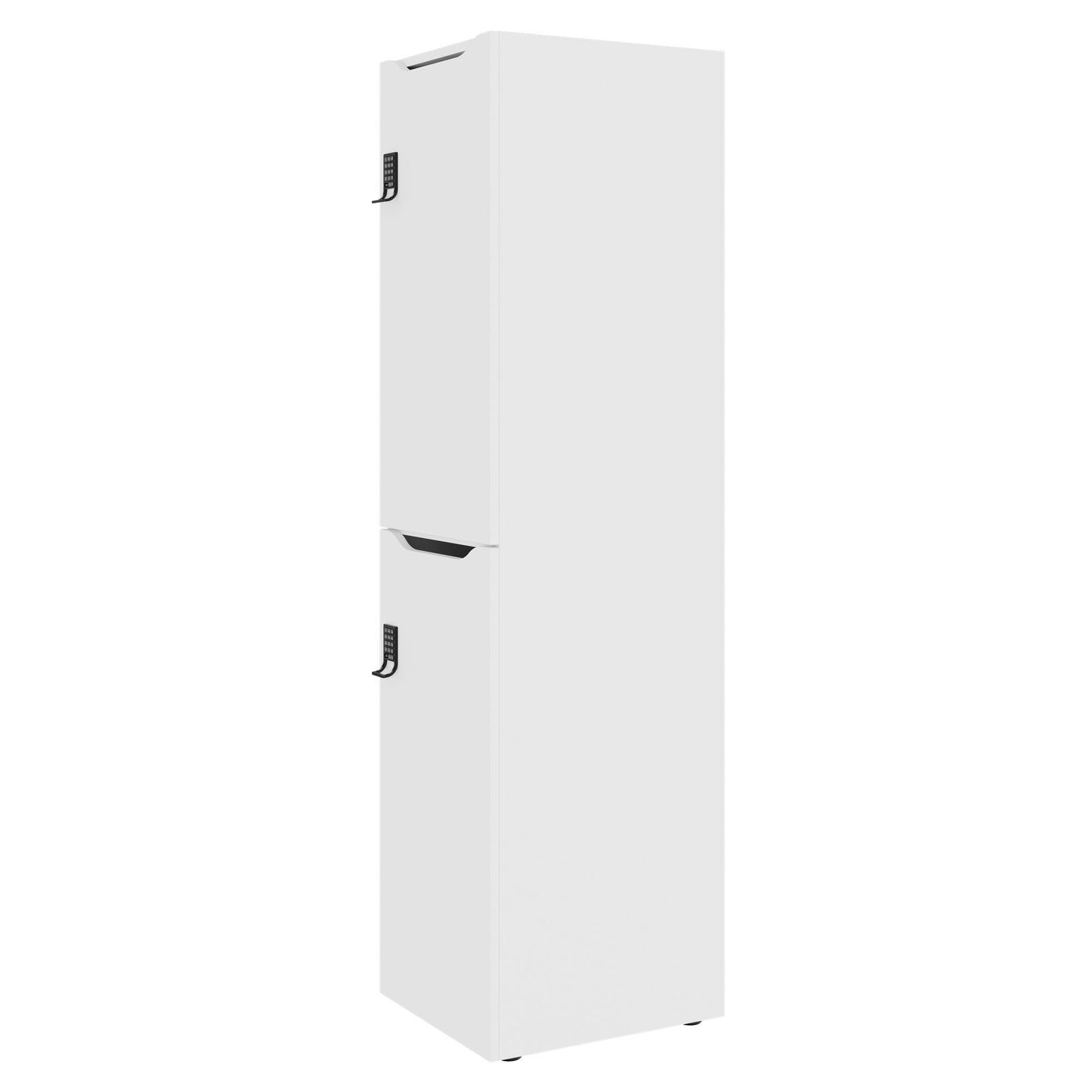 CHOICE Locker | 450 x 1820 mm, 2 large or 4 small lockers, white