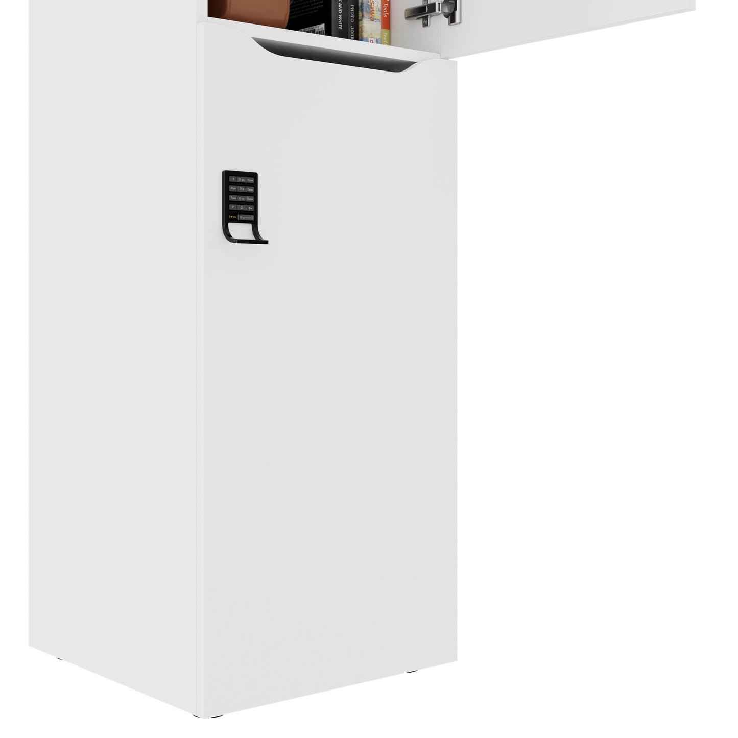 CHOICE Locker | 450 x 1820 mm, 2 large or 4 small lockers, white