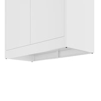 Corex wing door cabinet | 5OH, 900 x 1850 mm, steel body, white
