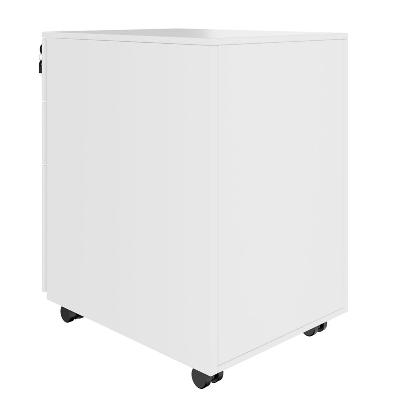 COREX Rollcontainer | 3 Schubladen, 500 mm tief, Weiss