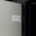 COREX armadietto spogliatoio | 900 x 1850 mm (6 scomparti con serratura), corpo in acciaio, antracite / bianco  - 8 Thumbnail Image