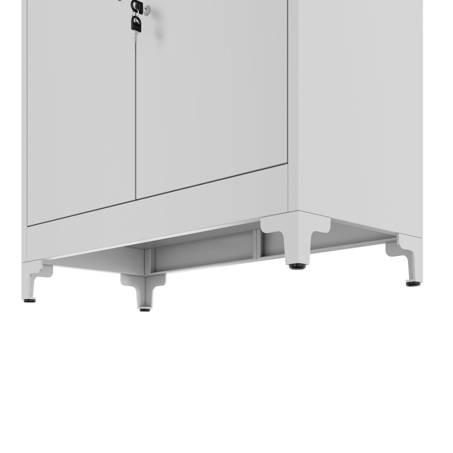 COREX Stahlfüße | Set aus vier Füßen