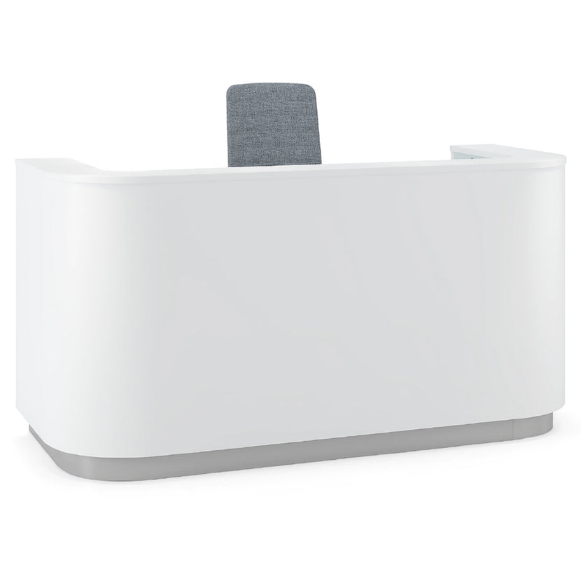 COSY Contatore della reception | 2000 x 800 mm, bianco