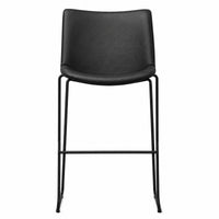 COUNTER FIT Barhocker | Kufengestell, 740 mm Sitzhöhe, Dunkelbraun