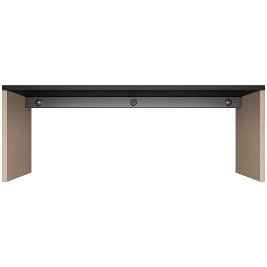 Bralco Sile Desk | 1800 - 2000 mm, cornice della guancia, nero