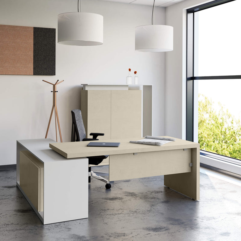 AVION executive office set - including assembly service | maple - 2 Main Image