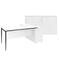 SET DE BUREAU CHIET Varian - y compris le service d'assemblage | Blanc