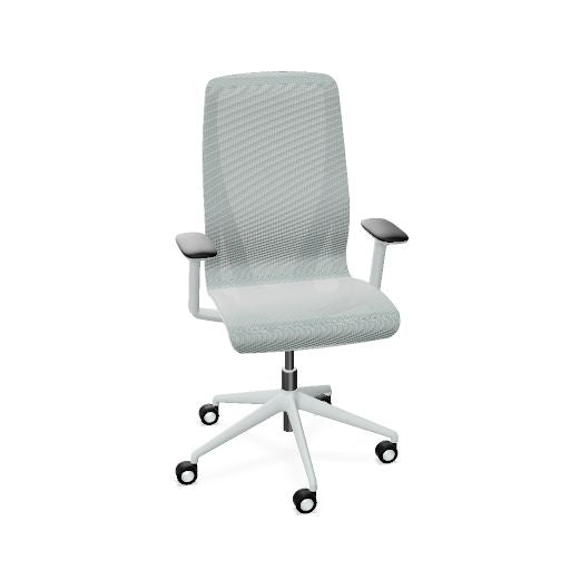 D-CHAIR Bürodrehstuhl | Synchronmechanik, 5-Stern-Fußkreuz