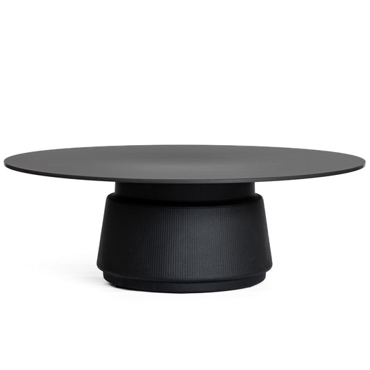 DORIA Couchtisch | Ø 800-1200 mm, Säule