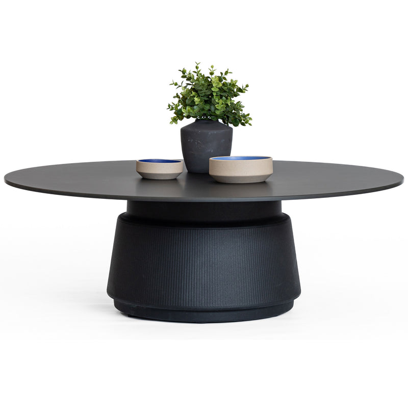 Table basse DORIA | Ø 800-1200 mm, pied central - 4 Main Image
