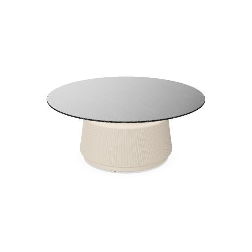 Table basse DORIA | Ø 800-1200 mm, pied central