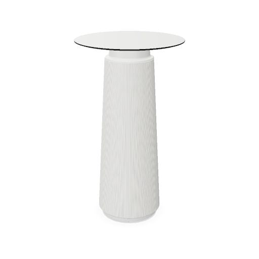DORIA Hochtisch | 600-1000 mm, rund oder quadratisch, Säule