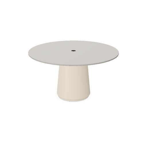 DORIA Konferenztisch | 2200-4140 mm, oval, Säule