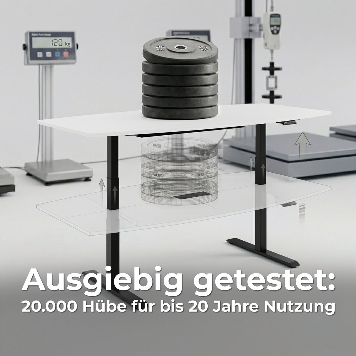 DRIVE 2-Motoren-Konferenztisch | Bootsform, 1800 - 2400 mm (6 - 10 Personen), elektrisch höhenverstellbar, Kabelklappe optional, Bernsteineiche - 11 Lightbox Main Image