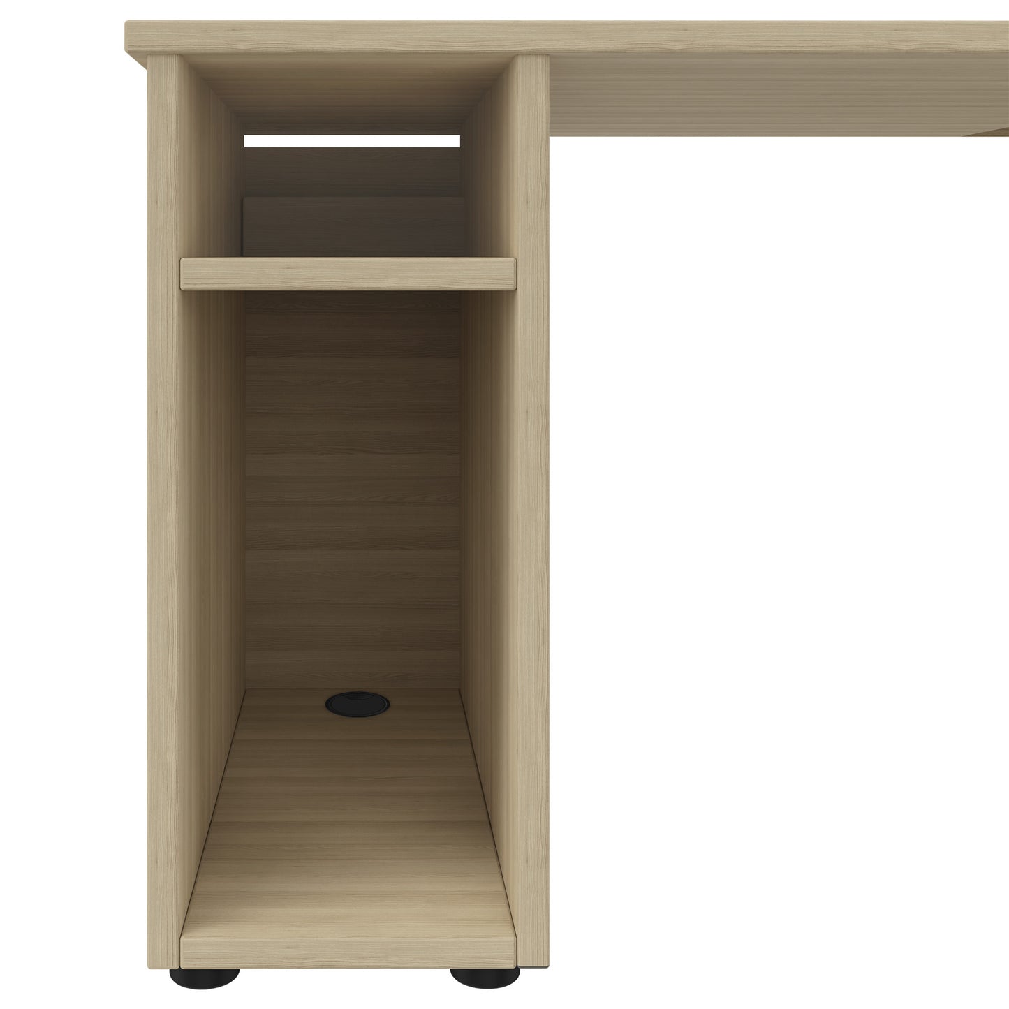 AIR Scrivania | 1600 - 1800 mm, compartimento per computer, cenere di sabbia