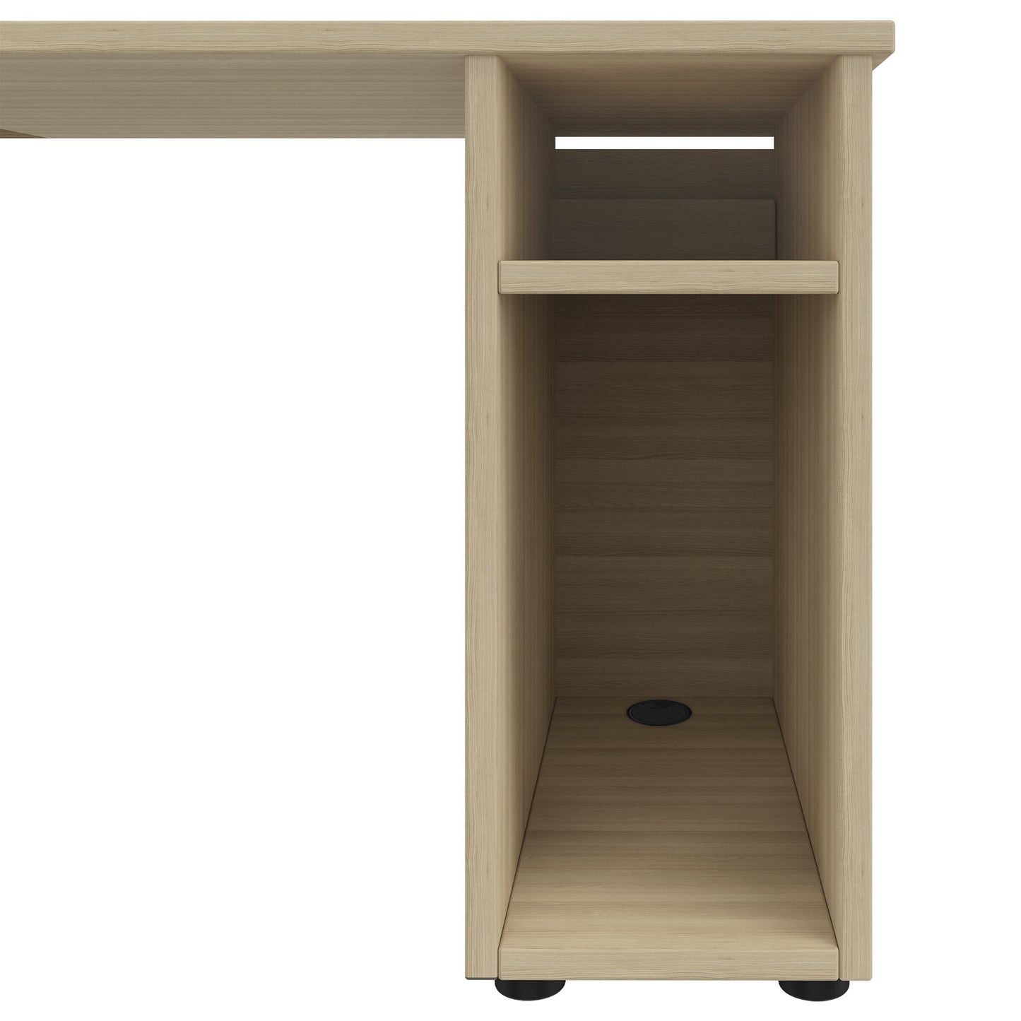 AIR Scrivania | 1600 - 1800 mm, compartimento per computer, cenere di sabbia
