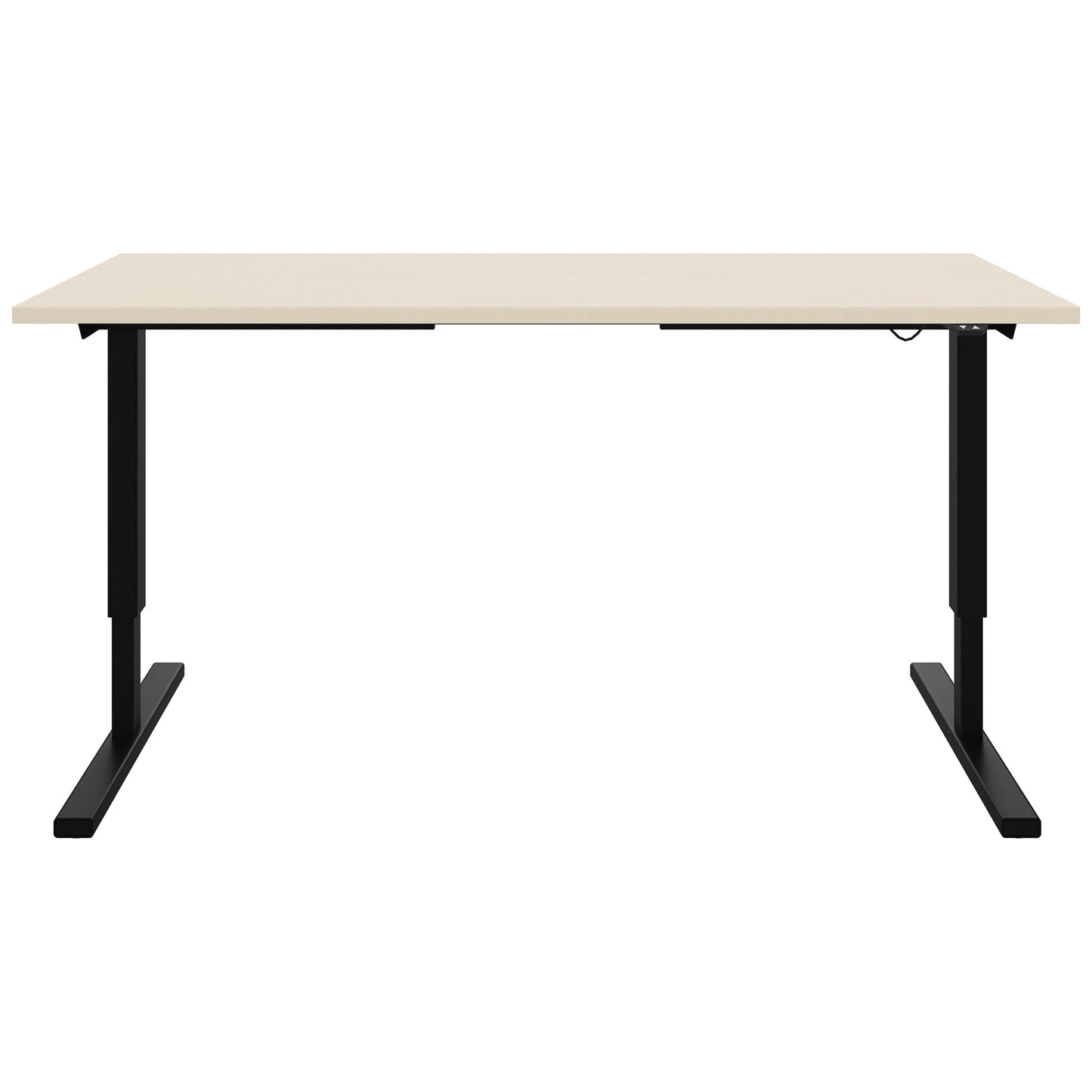 EASY 2-motor desk | 1200 - 1800 mm, electrically height adjustable, maple
