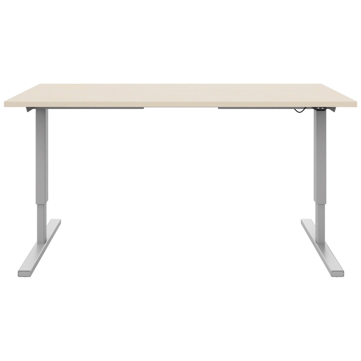 EASY 2-motor desk | 1200 - 1800 mm, electrically height adjustable, maple