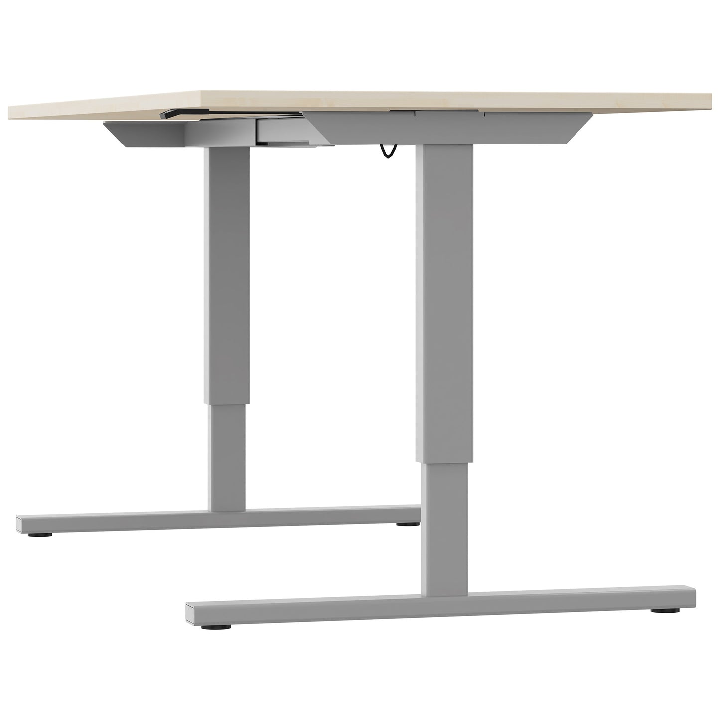 EASY 2-motor desk | 1200 - 1800 mm, electrically height adjustable, maple