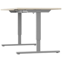 EASY 2-motor desk | 1200 - 1800 mm, electrically height adjustable, maple