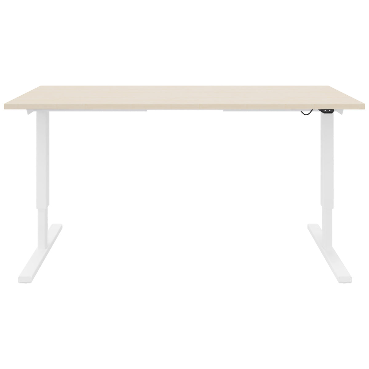 EASY Desk a 2 motori | 1200 - 1800 mm, regolabile in altezza elettricamente, acero - 2 Lightbox Main Image