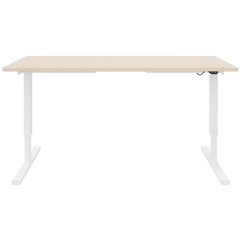 EASY Desk a 2 motori | 1200 - 1800 mm, regolabile in altezza elettricamente, acero - 2 Main Image