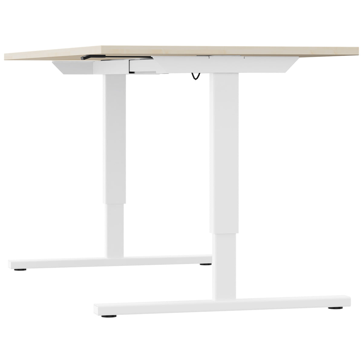 EASY Desk a 2 motori | 1200 - 1800 mm, regolabile in altezza elettricamente, acero - 5 Lightbox Main Image