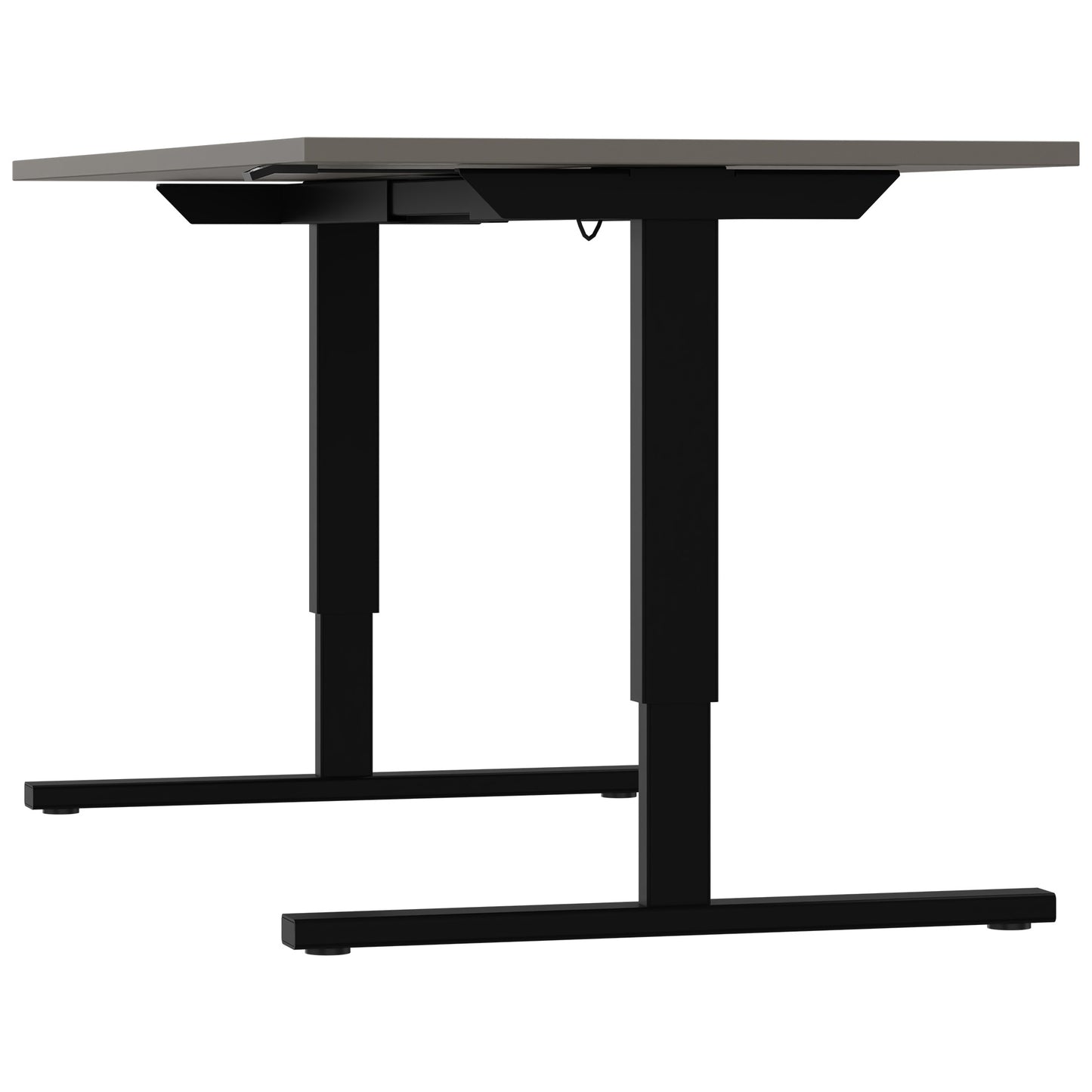 Bureau EASY à 2 moteurs | 1200 - 1800 mm, réglable en hauteur électriquement, gris Cubanit