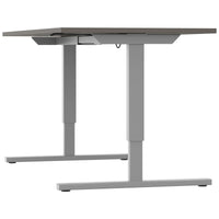 Bureau EASY à 2 moteurs | 1200 - 1800 mm, réglable en hauteur électriquement, gris Cubanit