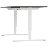 Bureau EASY à 2 moteurs | 1200 - 1800 mm, réglable en hauteur électriquement, gris Cubanit