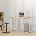 EASY 2-Motoren-Schreibtisch | 1200 - 1800 mm, elektrisch höhenverstellbar, Nordeiche grau - 16 Thumbnail Image