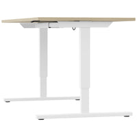 EASY 2-motor desk | 1200 - 1800 mm, electrically height adjustable, sand ash