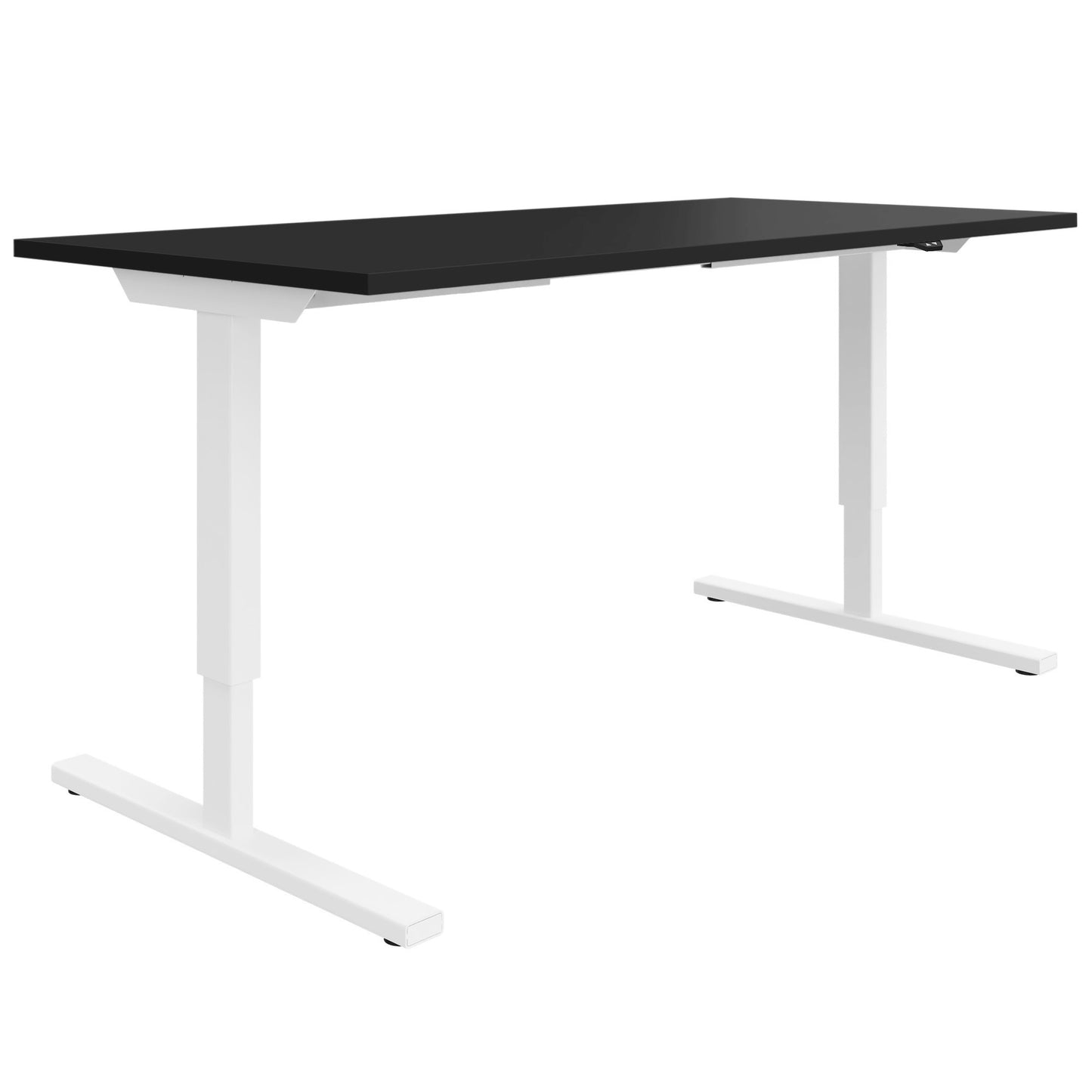 EASY 2-motor desk | 1200 - 1800 mm, electrically height adjustable, black