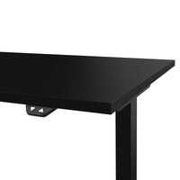 EASY 2-motor desk | 1200 - 1800 mm, electrically height adjustable, black