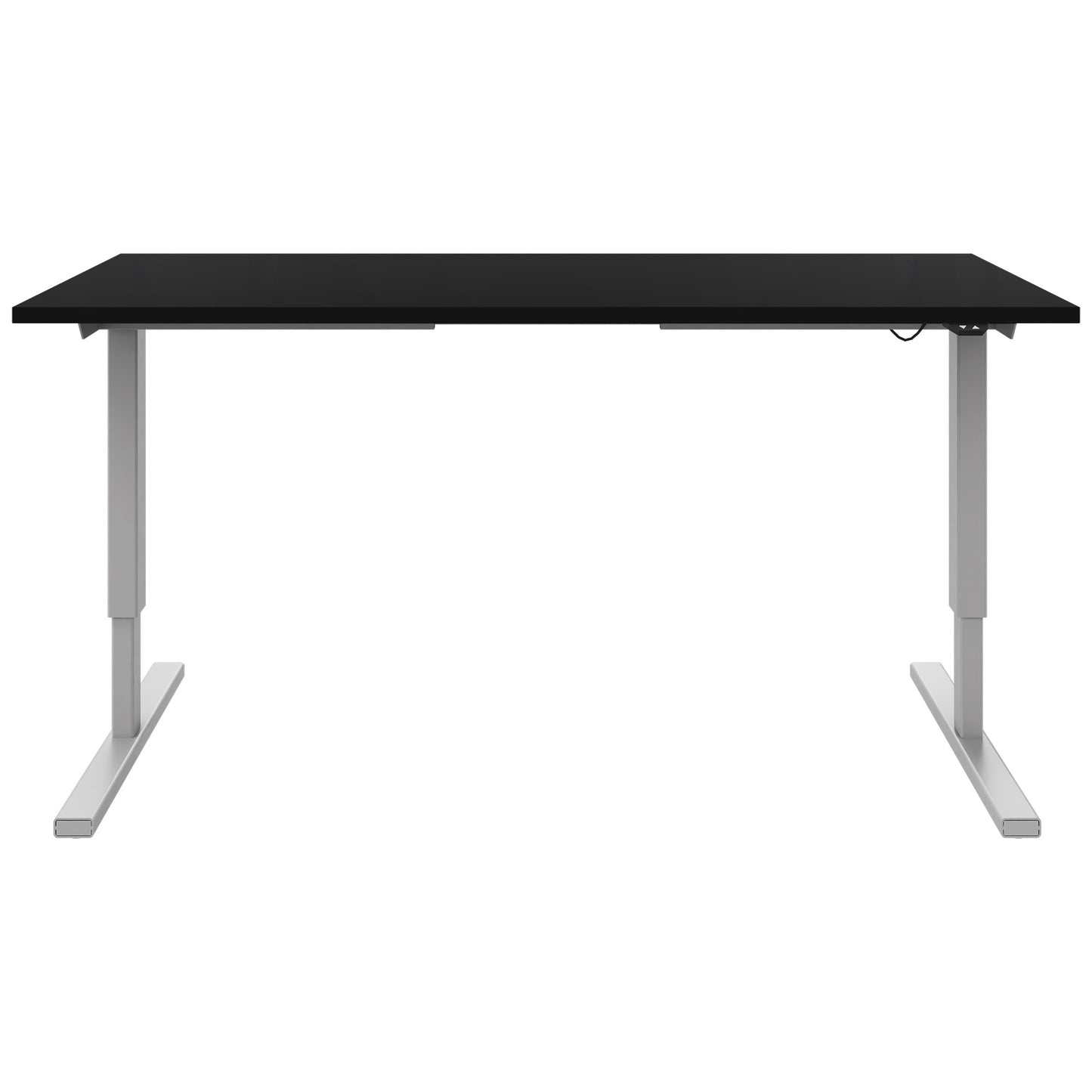 EASY 2-motor desk | 1200 - 1800 mm, electrically height adjustable, black