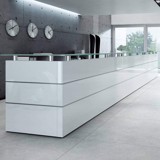 Emel - contatore di ricezione Bilbao | 1600 x 890 mm