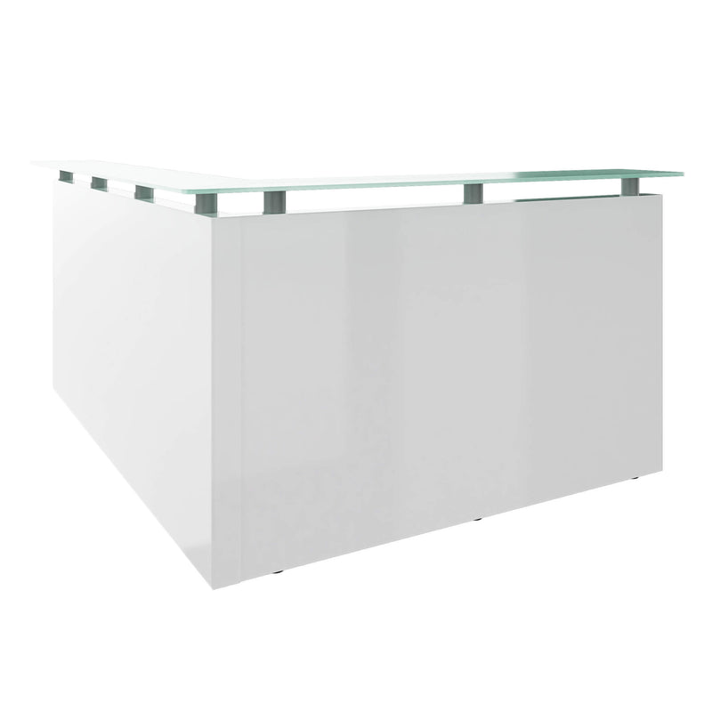 Emel - Counter de réception de Séville | Counter Eck, 2100 x 1790 mm - 1 Main Image