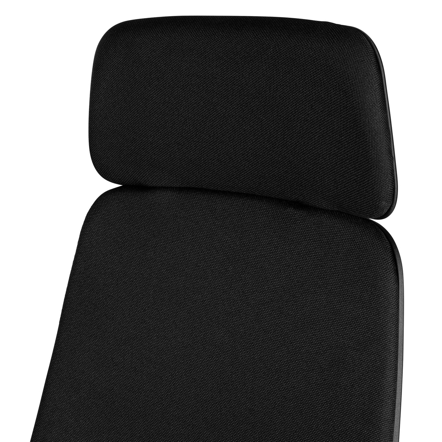 FILO-A office swivel chair with headrest | Synchronous mechanism, back padding, black