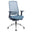 FILO-B 2.0 office swivel chair | Lumbar vertebrae lordosis, network back, blue