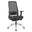 FILO-B 2.0 office swivel chair | Lumbar vertebrae lordosis, network back, black